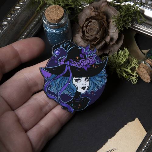 broche - sorcière - witchy