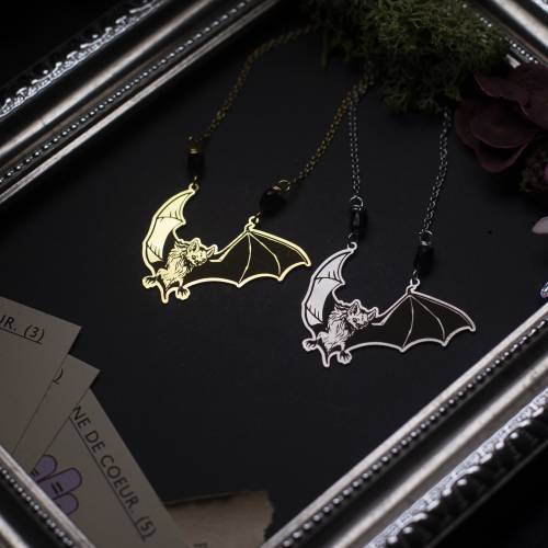 ras de cou chauve-souris en acier inoxydable